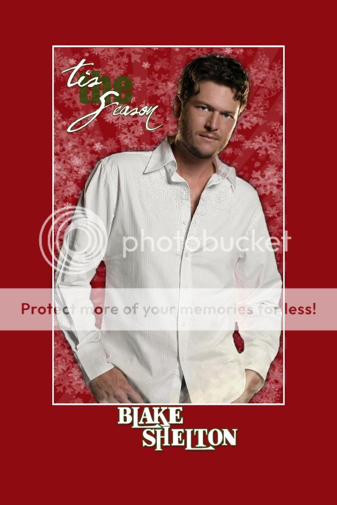 blake shelton. Blake Shelton- Christmas Card