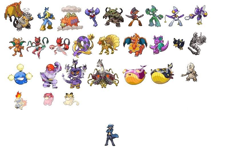 pokemon sprites platinum. Pokemon Platinum Wallpaper.