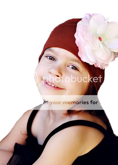 Girl Flower Hats, 4-6 years